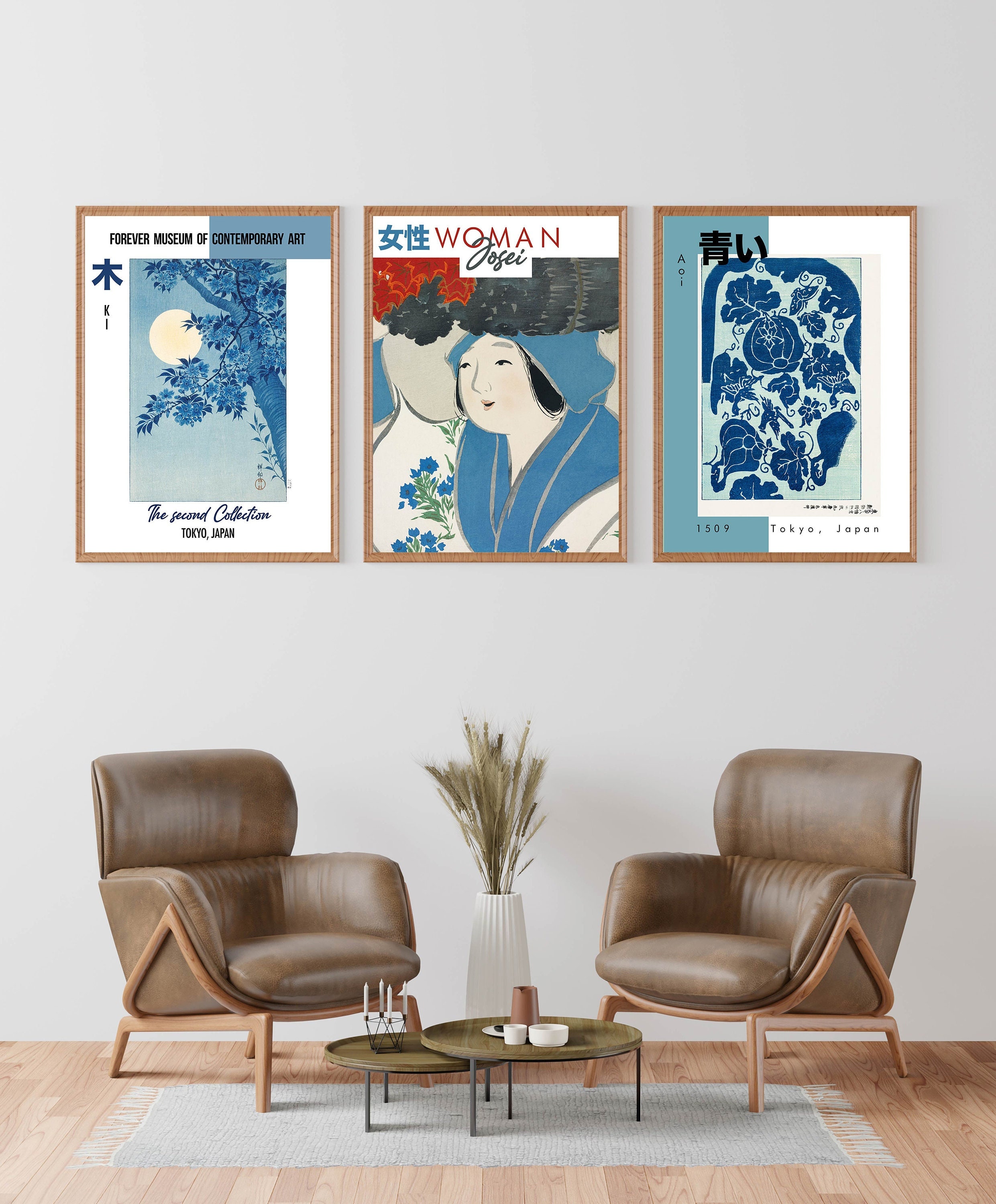 Japanese Woman Art Etsy