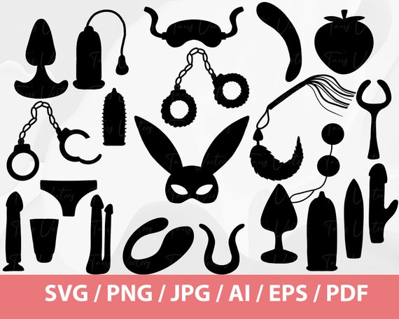 Erotic Toys Bundle Svg/ Sex Toys Svg/ Bdsm Vector/ Fetish/ Sex Toys  Silhouette/ Erotic Svg/ Role Playing/ Sexy Svg/ Eps/pdf/png/svg 