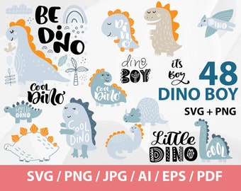 Dinosaur Clipart, Dino PNG, Baby Dino Clip Art, Nursery Dinosaurs, Water Color Dinosaur PNG,Dino svg, Little boy svg, boy shirt svg,