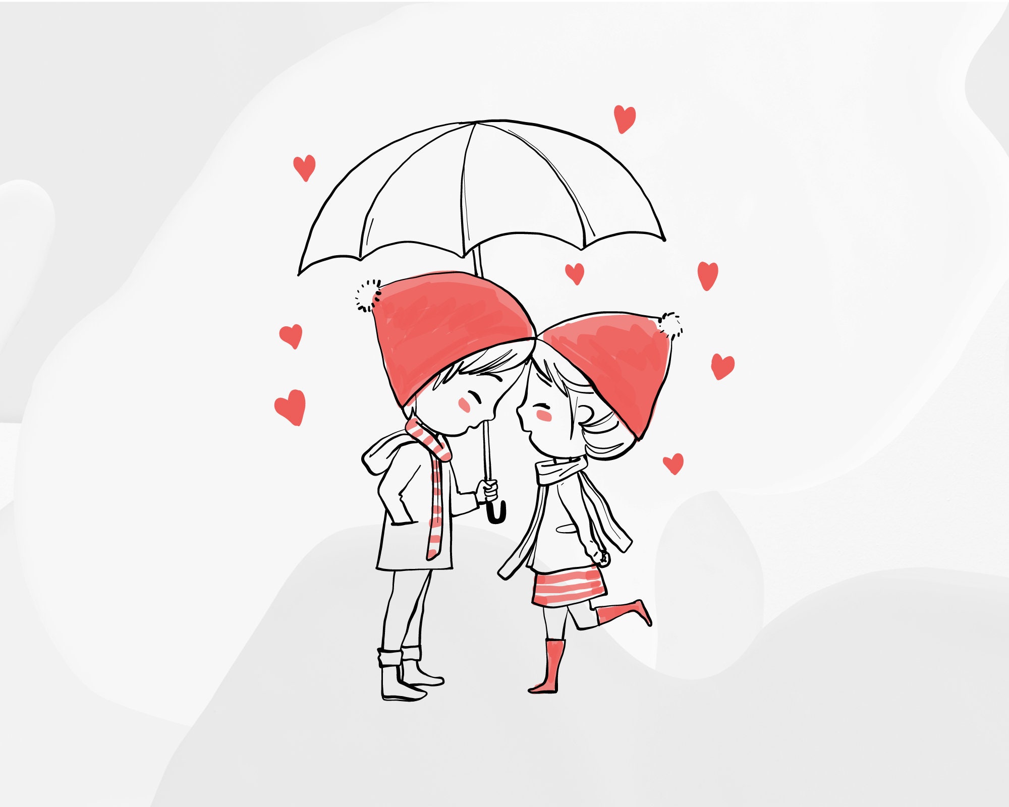 Cute Couple in Love Valentine's Day Instant Download - Etsy Canada Cute Couple in Love Valentine's Day Instant Download - Etsy Canada