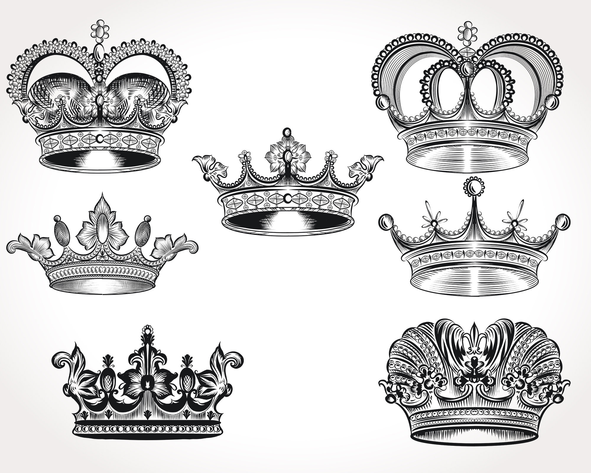 King Crown Tattoo Design