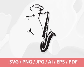 Jazz logo SVG is perfect for the promotion of Every Jazz Music Events, Jazz Music Parties, Jazz Music Festivals or Whatever You Want!