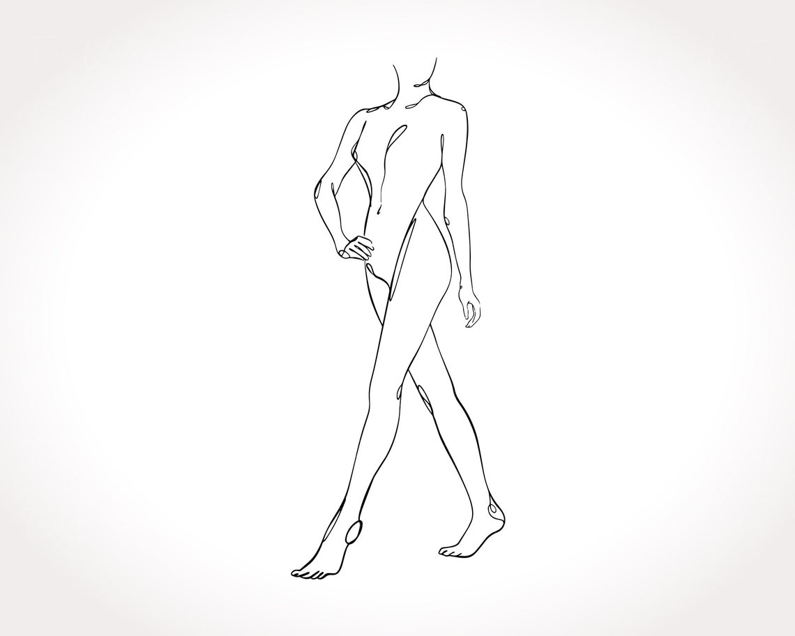 nude-female-body-artistic-female-body-feminine-poster-svg-etsy