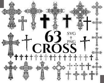 Cruz SVG - Cruz Clipart, Tatuagem de Cruz, Cruz Cristã, Cruz de Jesus Svg, Cruzes Svg, Christian Svg, Silhueta de Cruz, Cruz Religiosa svg