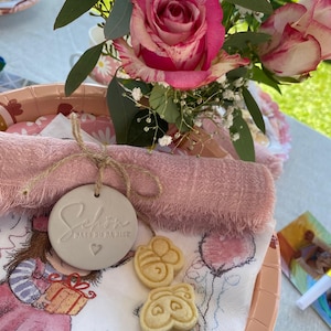 Geschenk für Hochzeitsgäste | schön, dass du da bist | Tisch Dekoration Hochzeit | Verlobungs Party | Gastgeschenke Hochzeit | Dankeskarten