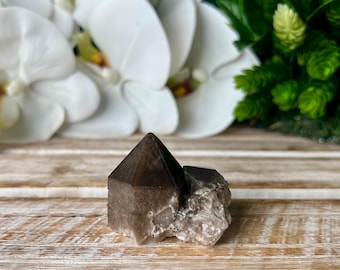 Orange River Quartz with Hematite, Natural Mineral Specimen, Home Decor