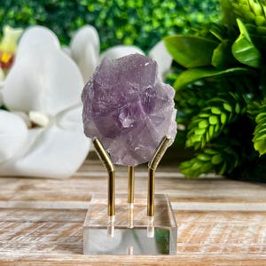 Velvety Purple Octahedral Fluorite Specimen, Natural Mineral Specimen