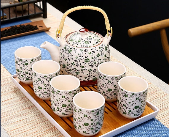 Modern Tea for One, ceramic teapot set