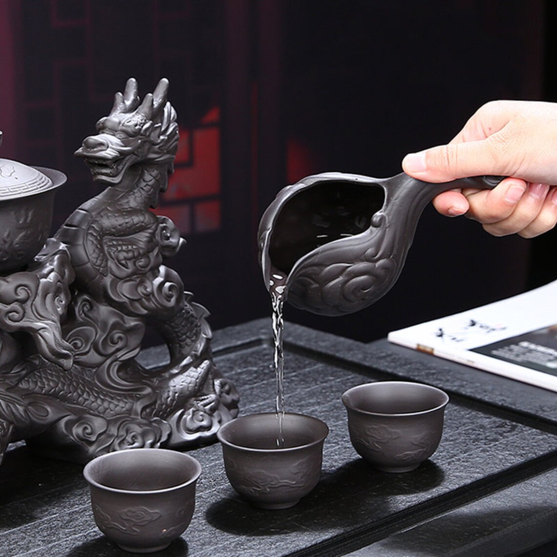 Automatic Tea Set Lazy Tea Set Kung Fu Tea Set Creative Tea Set Tea ...