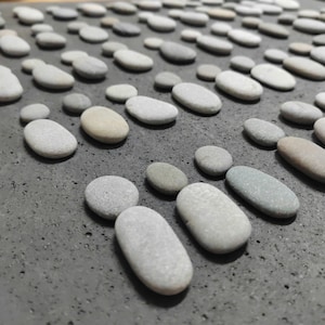 30pcs (15 sets) Pebble art Supplies for Crafts, pebble art Painting stones, oval body and head beach stones for pebble art, design pebbles,