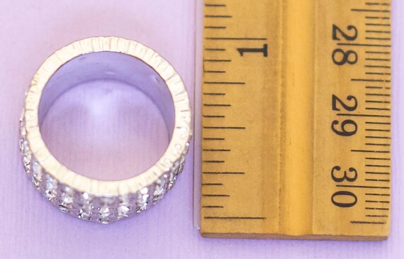 nff☆rockstar ring Vintage Rockstar Rhinestone Ring Size 7, H1 - Etsy Canada