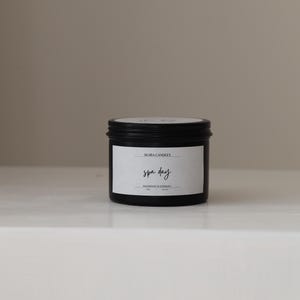spa day I Sojawachsduftkerze I Baumwolldocht I vegan & nachhaltig