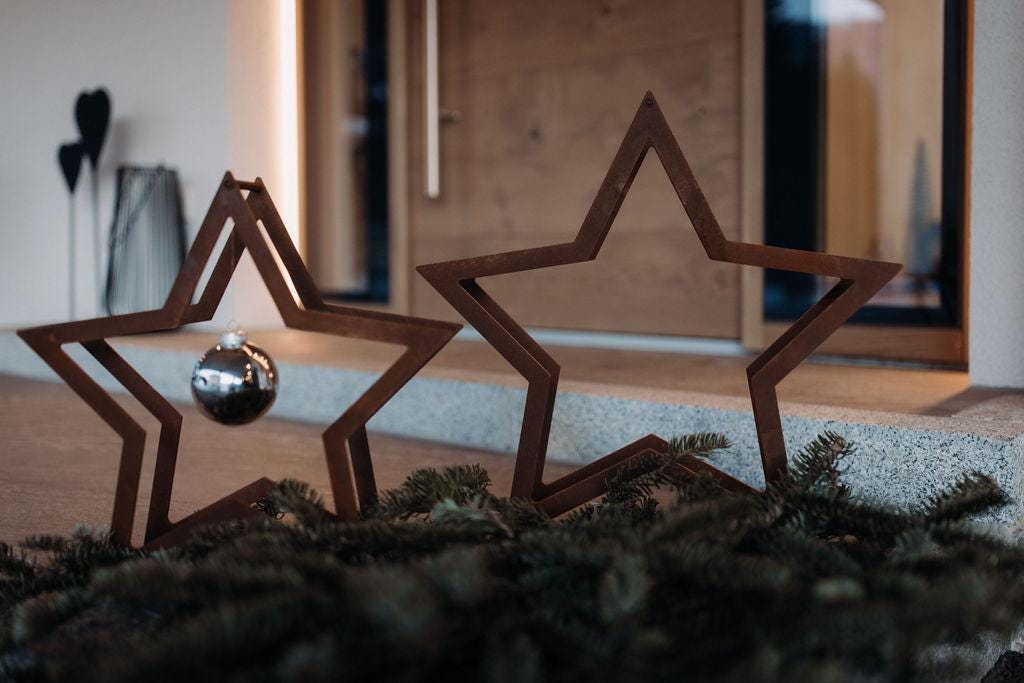 Groe metall stern - Etsy.de