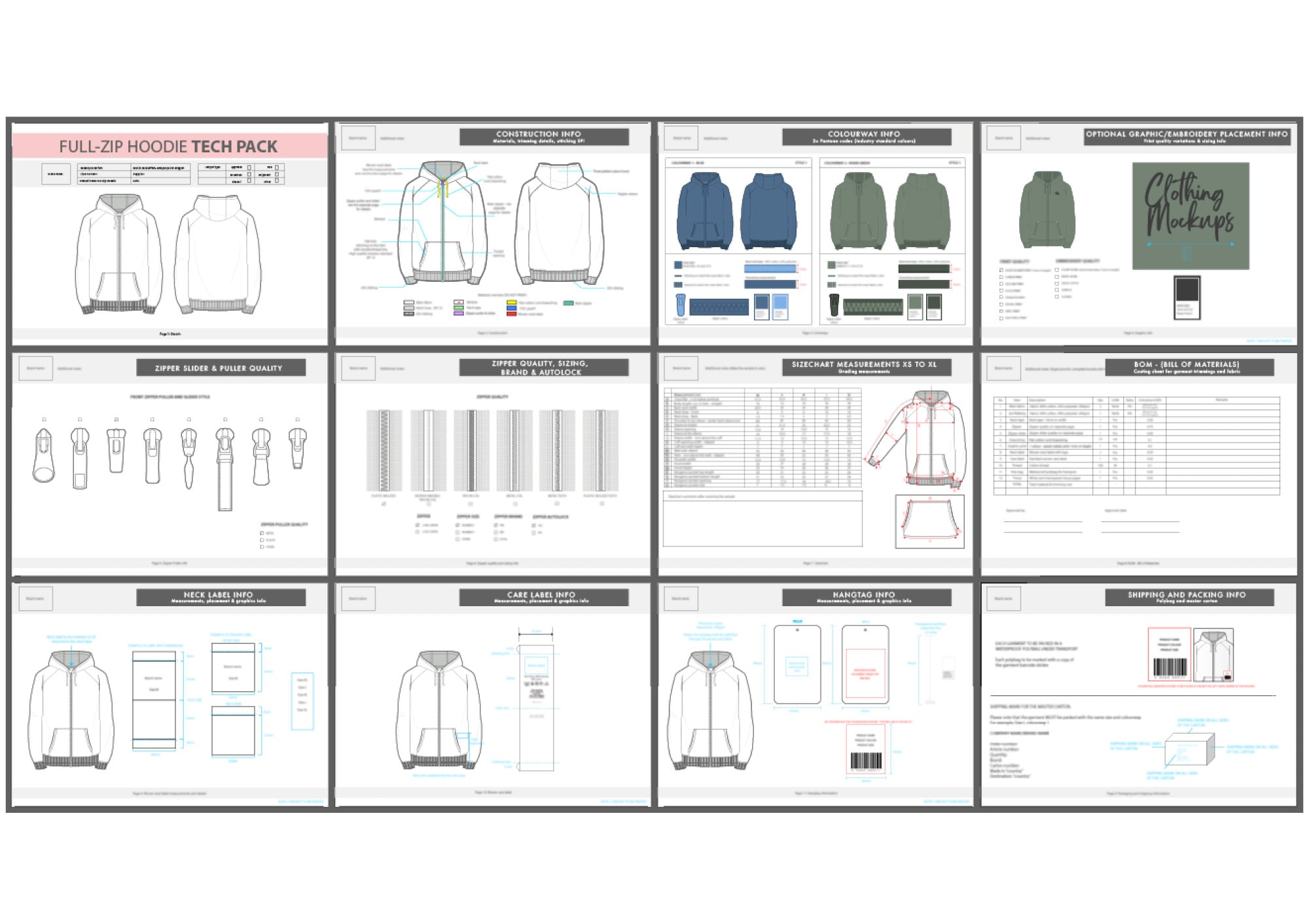 zip tech hoodie