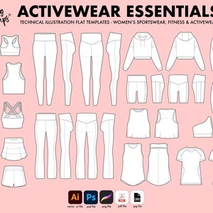 Fashion Flats - Essentials-collectie voor sportkleding