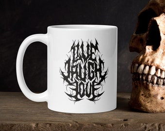 Live Laugh Love - White Ceramic Mug