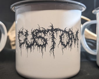 Custom Heavy Metal Mug - Bespoke Personalised Death Metal Gift - Blegh!