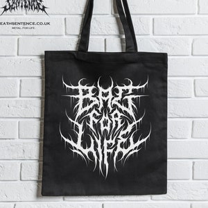 Tasche für Leben oder Tod – Heavy-Metal-Einkaufstasche