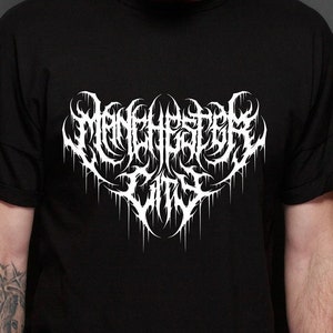 Manchester City Death Metal - Fußballtrikot