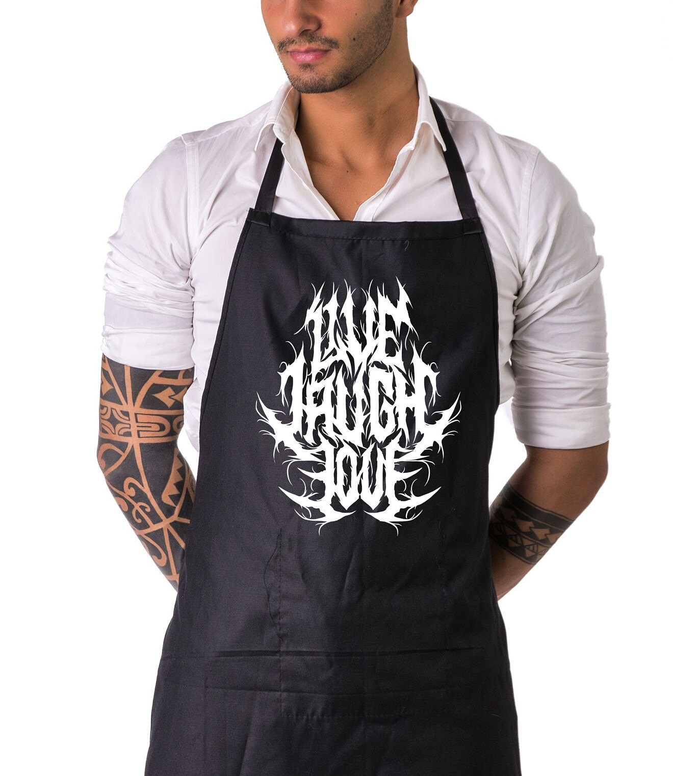 ミュージシャン Rockon social club KEEP CALM APRON ミュージシャン Rockon social club KEEP CALM APRON Rockon