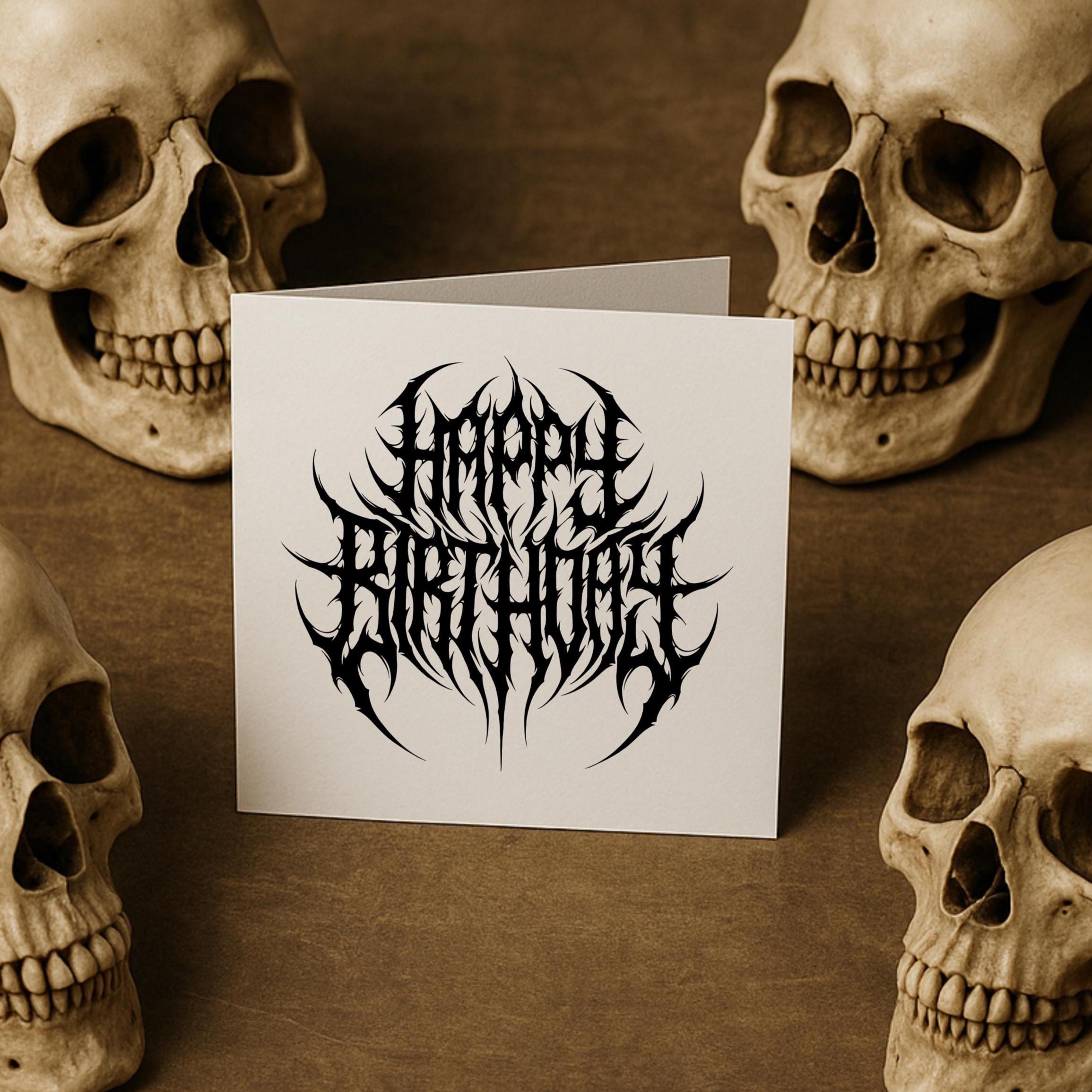 Death metal gift - Etsy México, image size:2310x2310