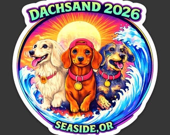 DachSand 2026 Decals - FREE SHIPPING