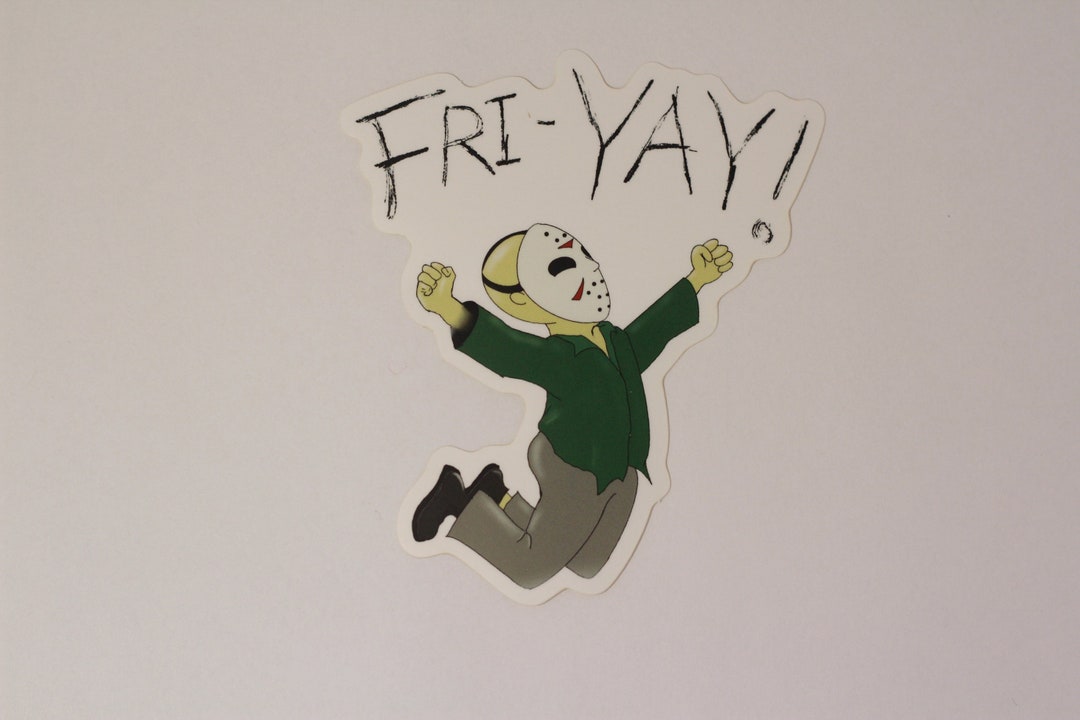 Friday Moos Friday the 13th Jason Voorhees Favorite Day Fri-yay - Etsy