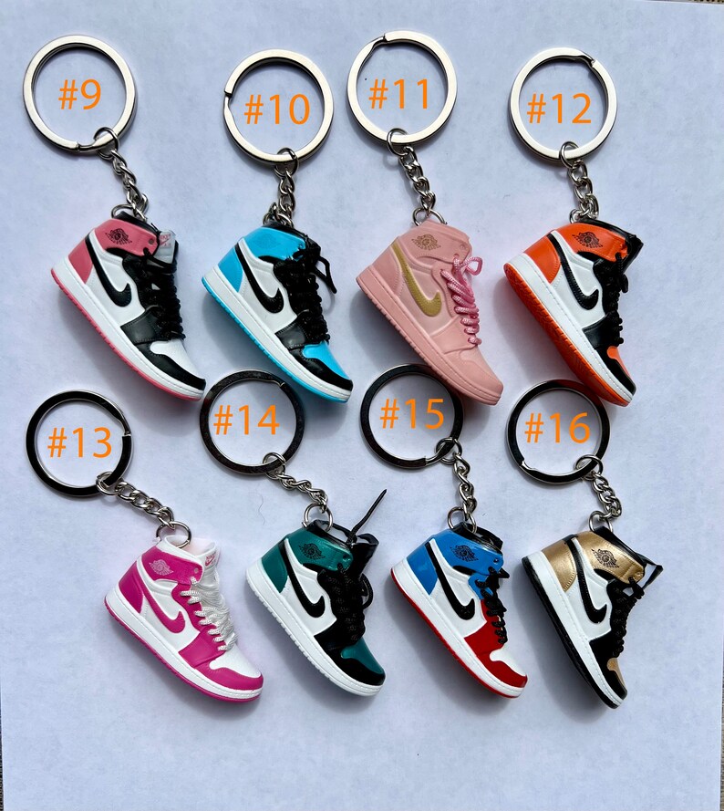 3D Mini Shoe Keychain Great for Personal Use/gifting Etsy