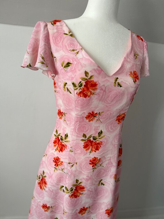 Vintage Floral Custom Made Summer Dress: Garden P… - image 4