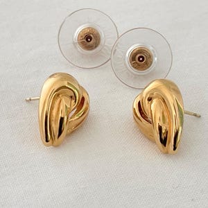 Boucles D'oreilles Fantaisie Vintage – État Parfait, Occasion