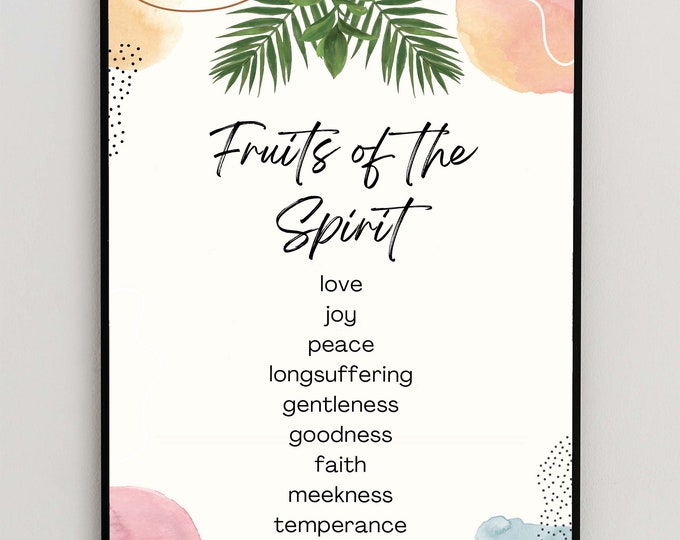 Fruits of the Spirit - Poster