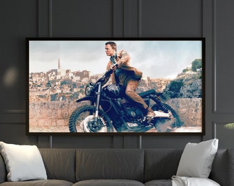 James Bond No Time To Die | Wall Art Print | Printable Wall Poster | Digital Art Print | Digital Download Print | Movie Poster Print | 007