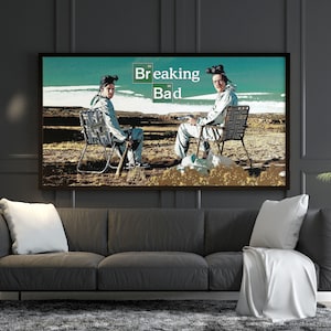 Breaking Bad Poster Print / Walter White / Arte murale / Arredamento per la casa / Stampe di film / Poster di film / Poster stampabile / Stampa digitale
