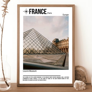 Louvre, Frankreich Foto, Reise-Poster-Druck, Reise-Wand-Dekor, Frankreich Poster, Frankreich-Druck, Frankreich-Kunst, Frankreich-Druck, Frankreich-Louvre