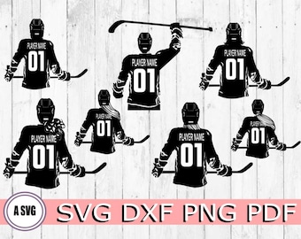 Hockey Svg Bundle, Hockey SVG, Hockey Player SVG, Svg Files for Laser Engraving, Hockey Stick Svg, Hockey Mom Svg, Svg Files for Cricut