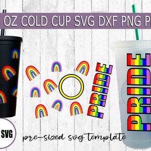 スターバックスコールドカップキーチェーンメキシコ PRIDE[LGBTQ]