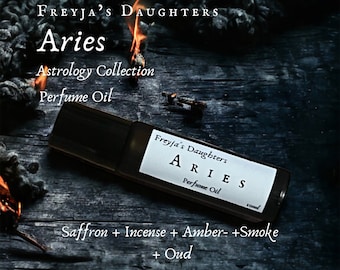 Aries Perfume Oil, Astrology Collection Perfume Oils