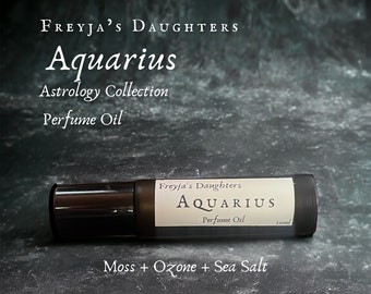 Aquarius Perfume Oil, Astrology Collection Perfume Oils