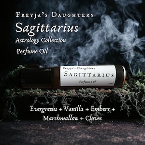 Sagittarius Perfume Oil, Astrology Collection Perfume Oils