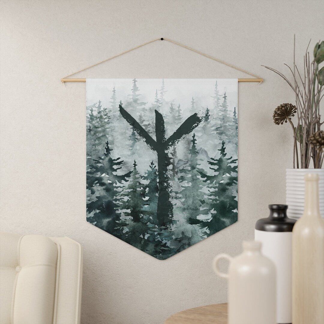 Where The Wild Ones Play Canvas Banner - Nursery & Kids Room Wall Decor Hanging Flag - View #8