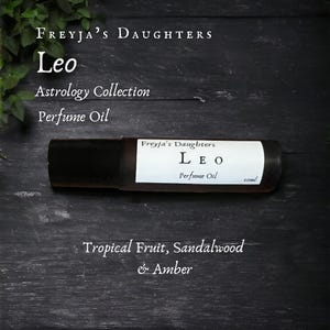 Leo Perfume Oil, Astrology Collection Perfume Oils
