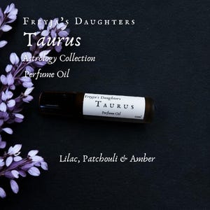 Taurus Perfume Oil, Astrology Collection Perfume Oils