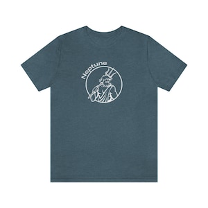 Neptune T-Shirt: Roman God of the Sea, Unisex Jersey Tee