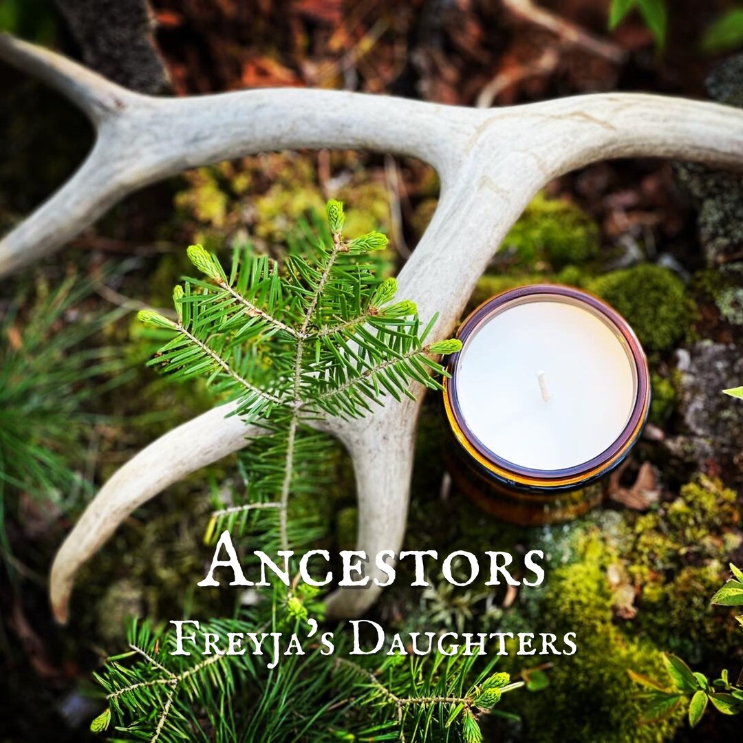 Ancestors Candle Freyja's Daughters Hand Poured Candles Etsy