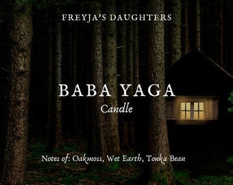 Baba Yaga Candle, Freyja's Daughters Candles