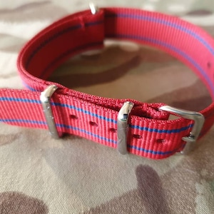 Royal Corps of Engineers RE Sapper 18mm G10 NATO watch strap