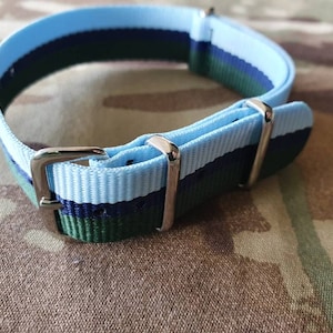 Royal Corps of Signals Sigs 18mm G10 NATO watch strap