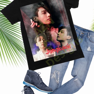 Small - 5X Custom Design (unisex t-shirt) Jungkook BTS