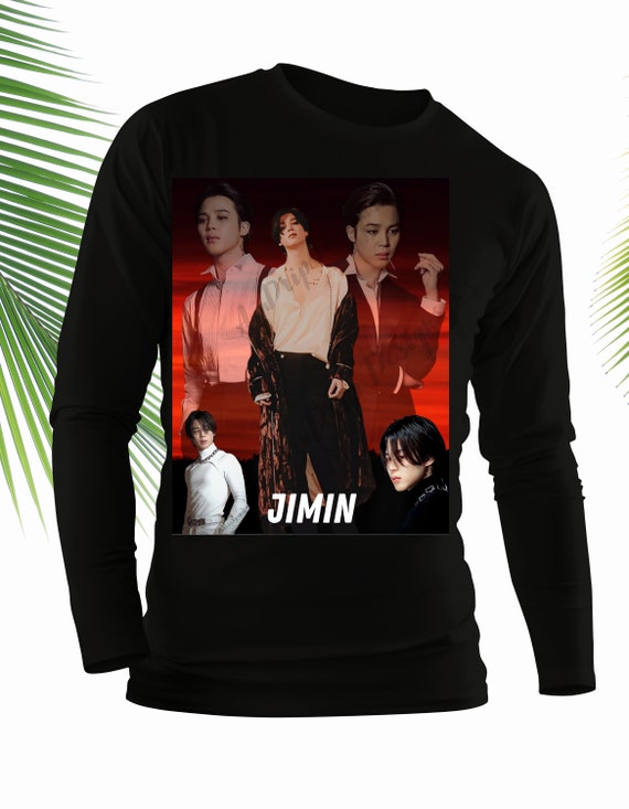 Black S- 5x Custom Design BTS Jimin T-shirt (unisex) - Etsy