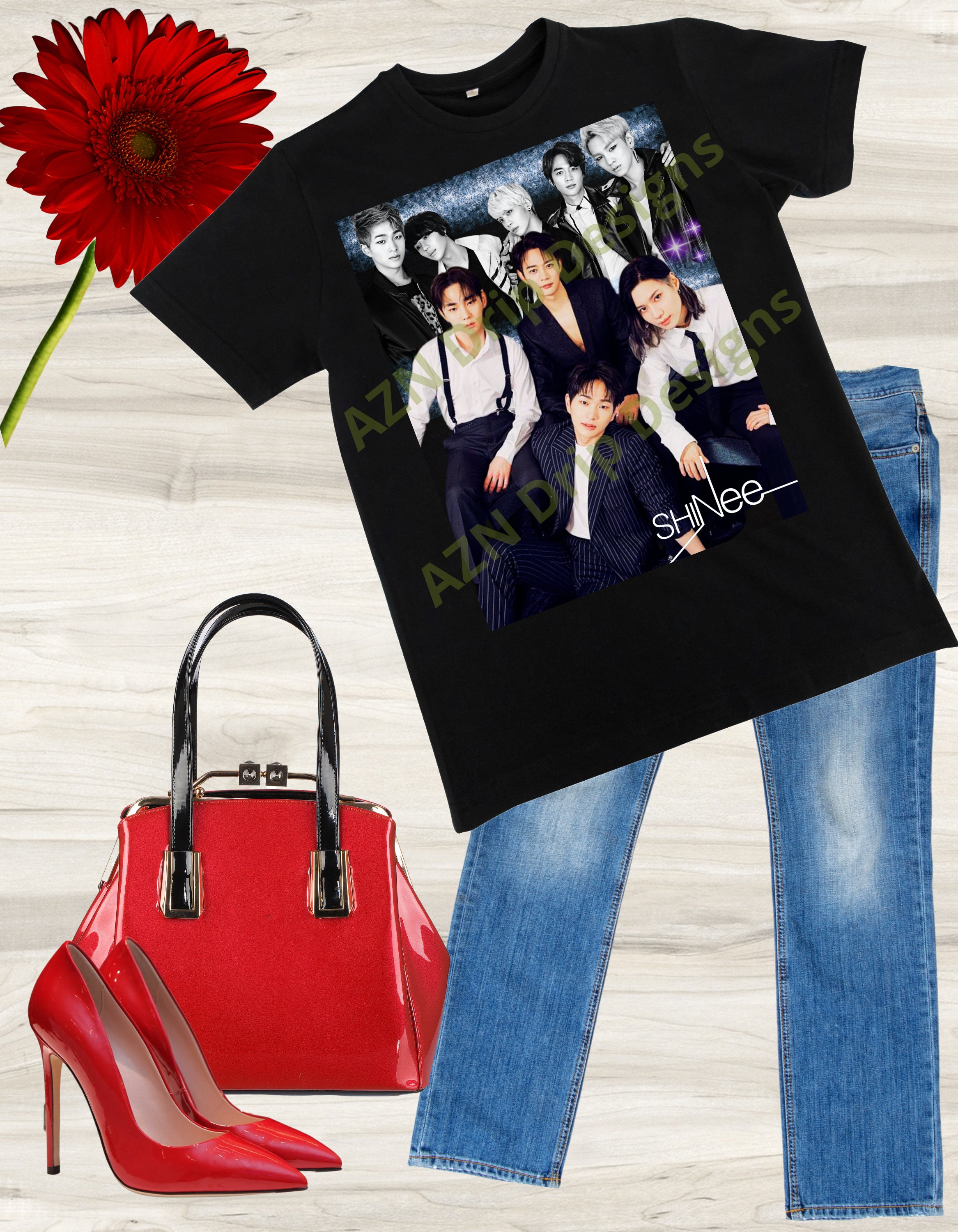 Shinee Shirt - Etsy
